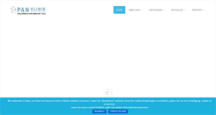 Desktop Screenshot of pan-klinik.org